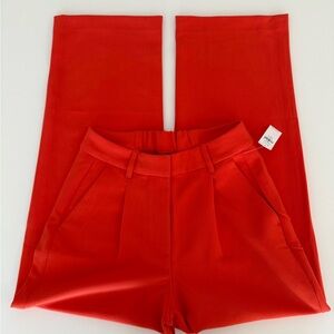 NWT Old Navy Extra High-Waisted Taylor Wide-Leg Trouser Pants Orange